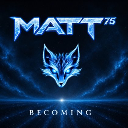 Becoming album cover — new cinematic techno by MATT75